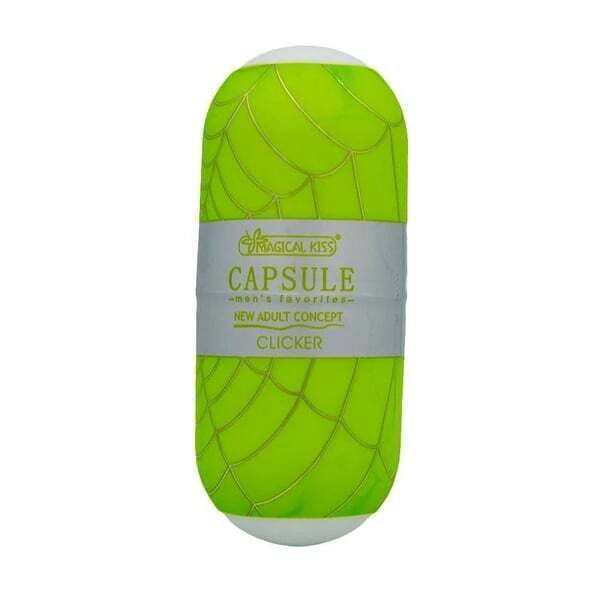Masturbador Masculino Formato Cápsula Mágica Kiss – Prazer Compacto e Intenso - Imagem 4