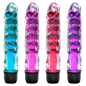 Características Tipo: Vibrador personal Material: Capa em silicone macio Formato: Anatômico (formato de pênis) Textura: Suave e confortável Design: Ergonômico Uso adulto