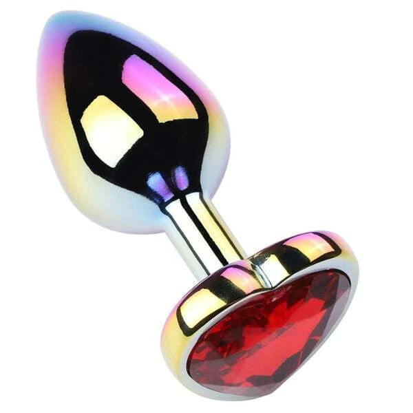 Plug Anal Colors Coração Pequeno Vibe Toys - Imagem 4