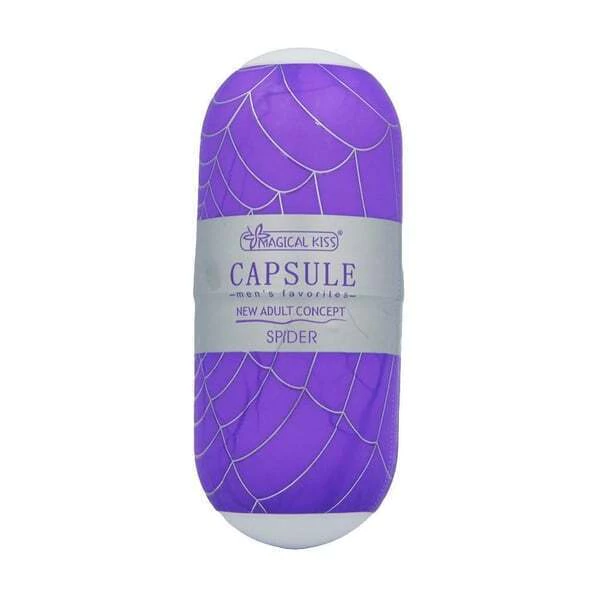Masturbador Masculino Formato Cápsula Mágica Kiss – Prazer Compacto e Intenso - Imagem 2