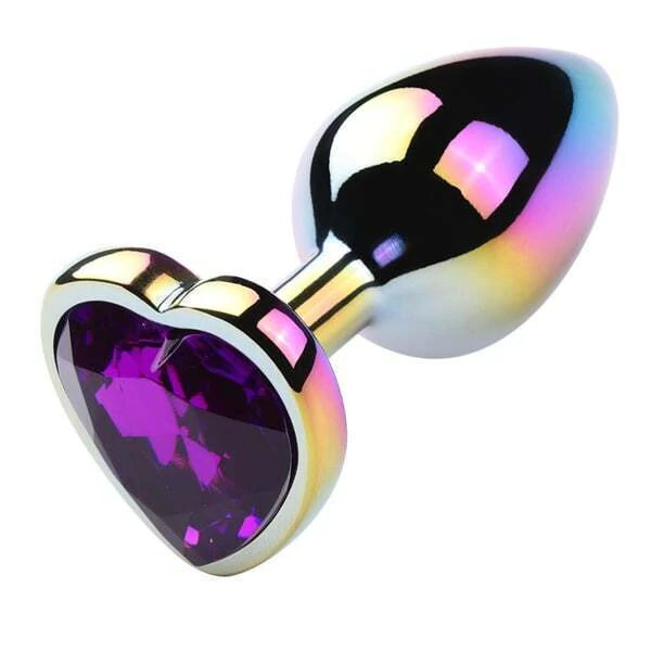 Plug Anal Colors Coração Pequeno Vibe Toys - Imagem 2