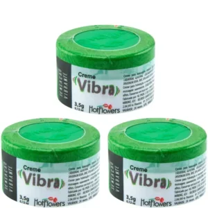 Vibra Creme Excitante 3,5g Hot Flowers
