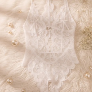 Conjunto Lingerie Sexy Body Feminino Sensual Renda M
