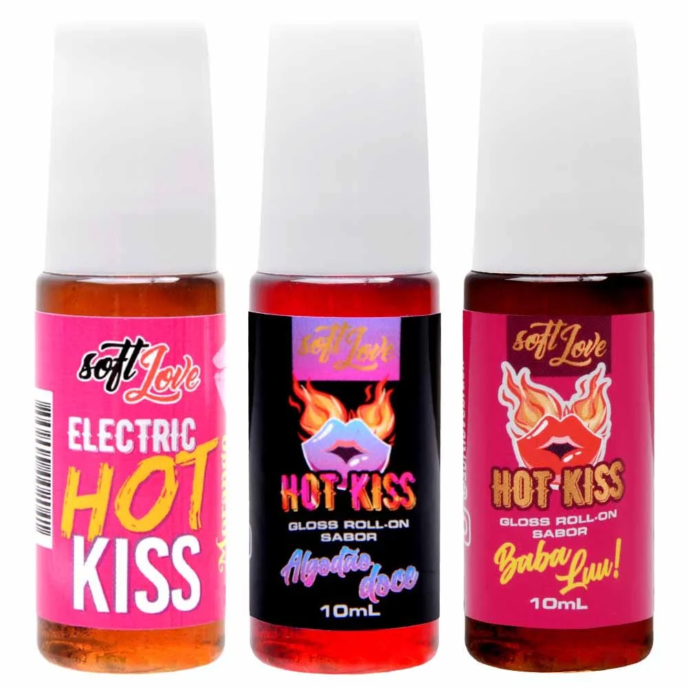 Gloss Hot Kiss Beijável 10Ml Soft Love - Imagem 5