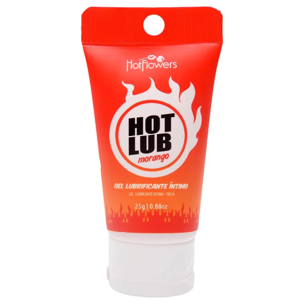 Hot Lub Gel Deslizante Beijável 25G Hot Flowers - Imagem 2