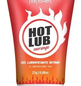 Hot Lub Gel Deslizante Beijável 25G Hot Flowers
