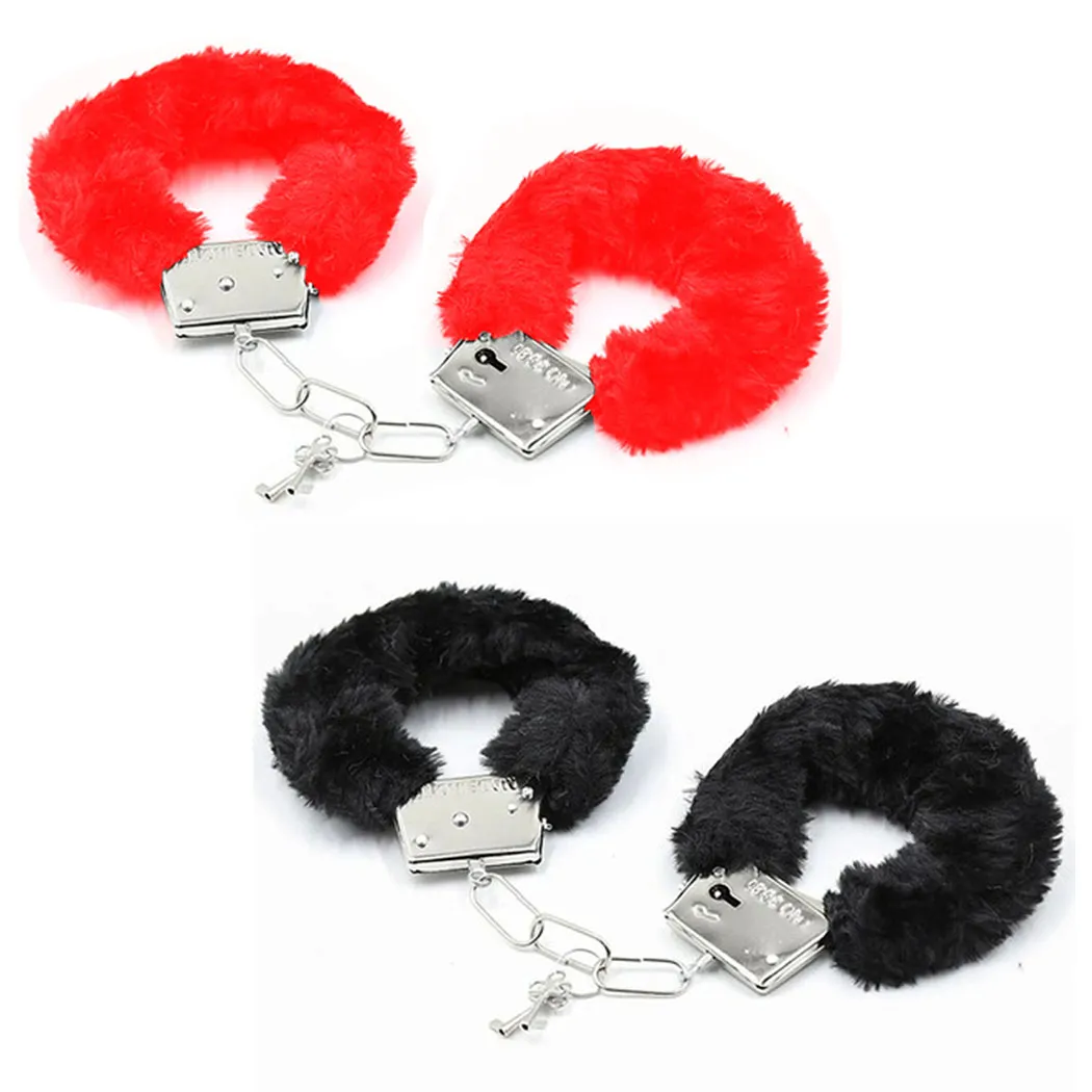 Algemas Do Amor Metal Com Pelúcia Sexy Import - Imagem 3