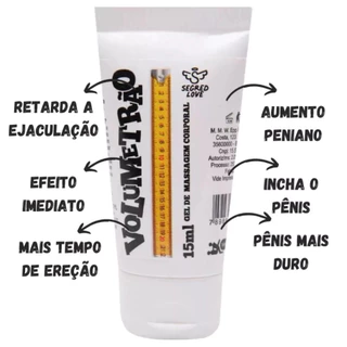 Volumetrão Gel Para Massagem 15Ml Secret Love - Imagem 3