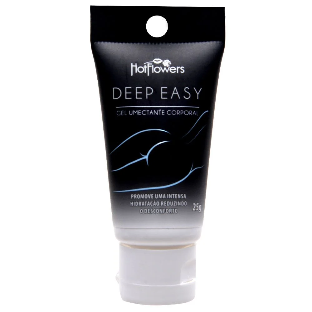 Deep Easy Anestésico Bisnaga Preta 25g Hot Flowers