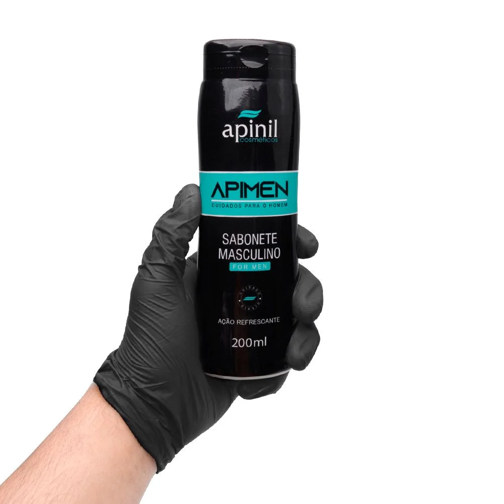 Apimen Sabonete For Men Resfrescante 200ml Apinil - Imagem 3