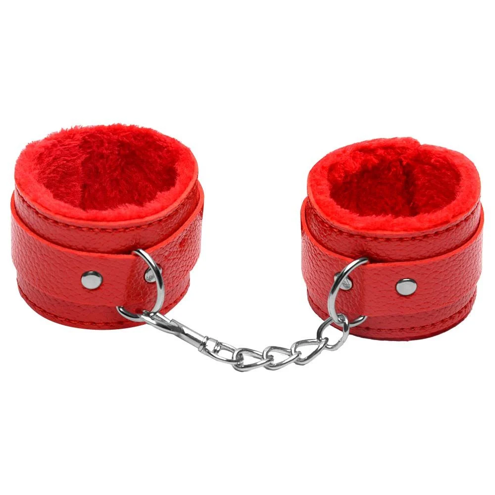 Algema Com Corrente E Fivelas Rosa Sexy Import - Imagem 3