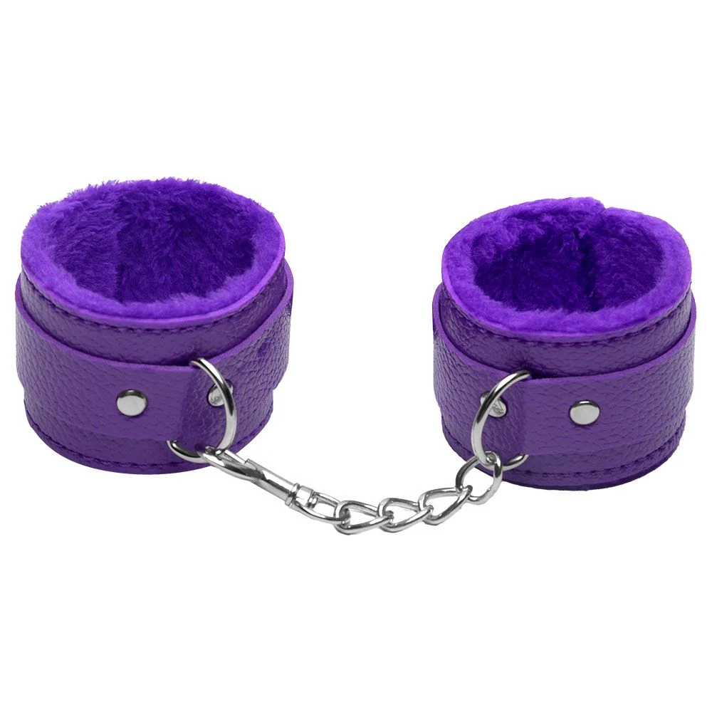 Algema Com Corrente E Fivelas Rosa Sexy Import - Imagem 2
