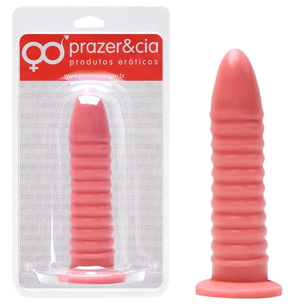 Prótese De Borracha Maciça 16,5 X 3,6Cm Prazer E Cia