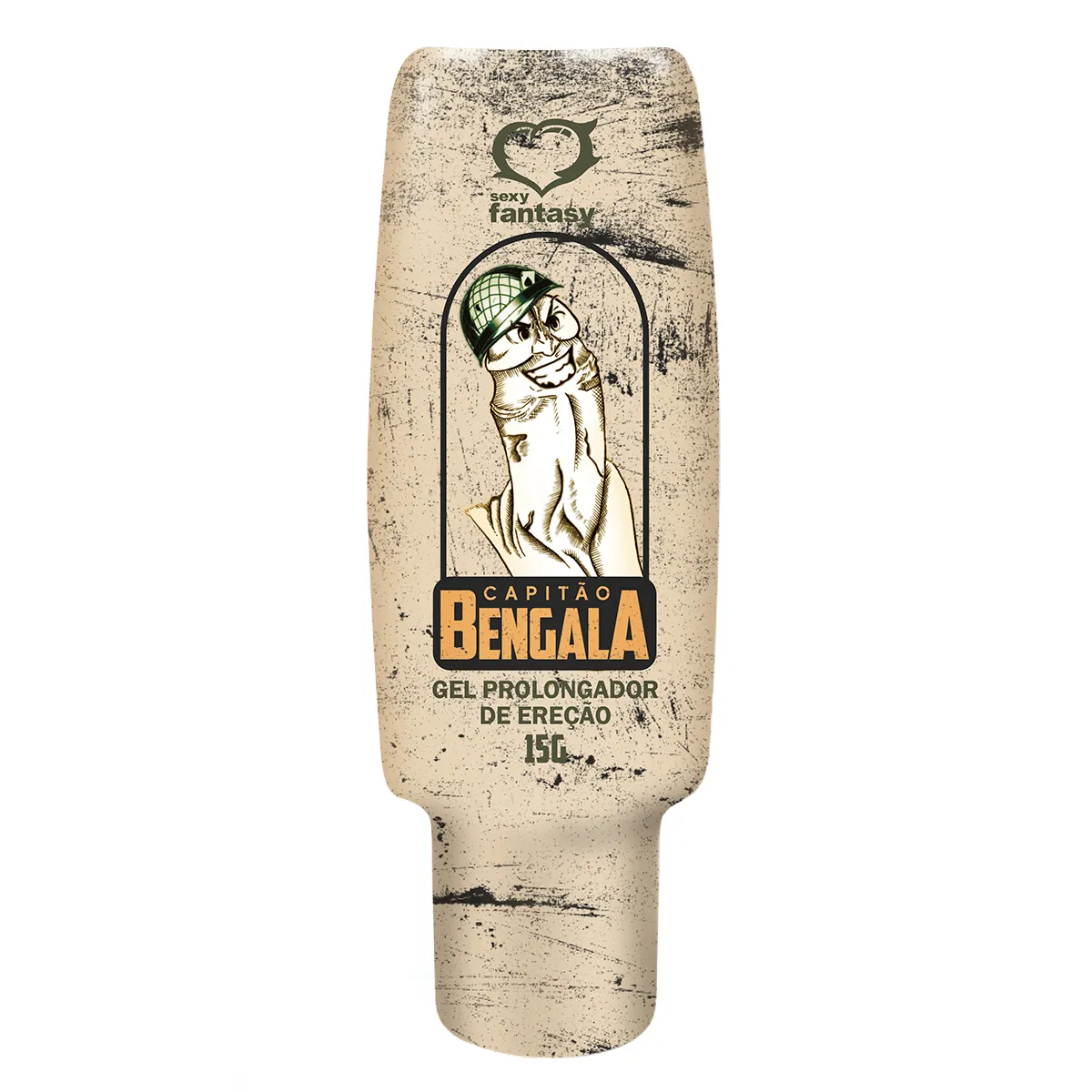 Capitão Bengala Gel Prolongador De Ereção 15G Sexy Fantasy - Imagem 2