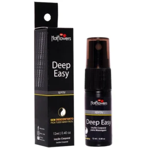 Deep Easy Loção Corporal Para Massagem Em Spray 12Ml Hot Flowers